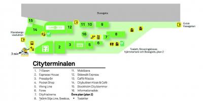 Arlanda express marsruudi kaardil