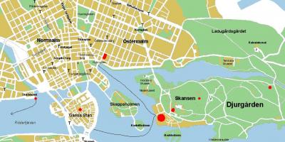 Gamla stan Stockholmi kaart