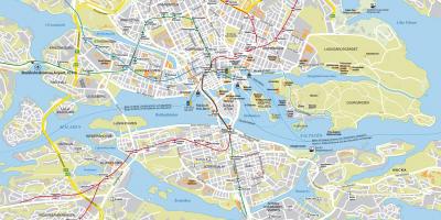 Linna kaart Stockholm