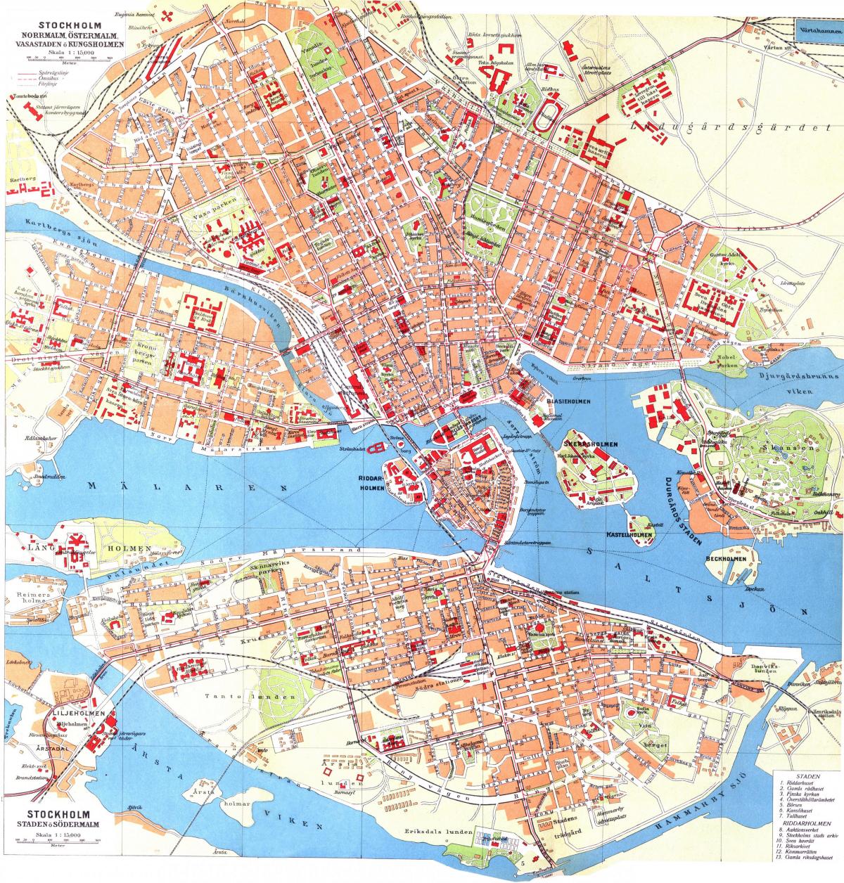 kaart Stockholm kungsholmen