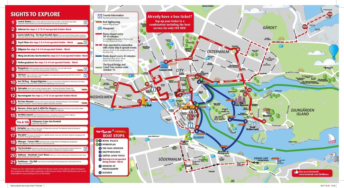 bussiliinid Stockholmi kaart