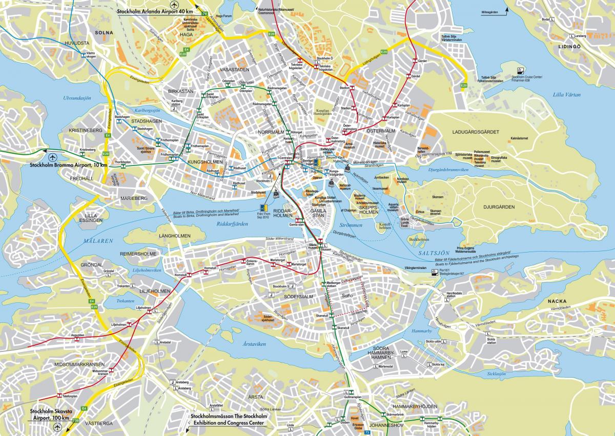 linna kaart Stockholm